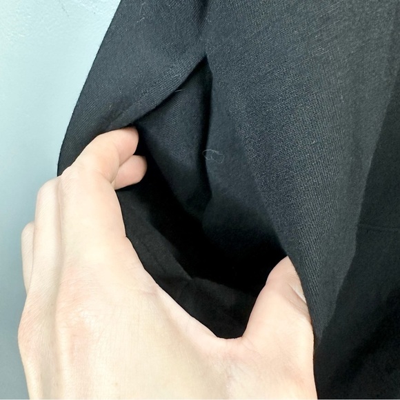 Eileen Fisher Black T Shirt Dress - Picture 7 of 7